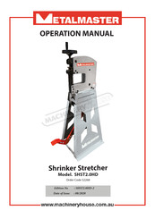 MetalMaster SHST2.0HD Operation Manual