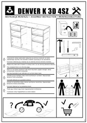 Expedo DENVER K 3D 4SZ Assembly Instruction Manual