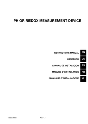 Seko REDOX Instruction Manual
