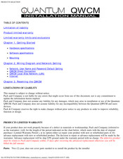 Quantum QWCM Installation Manual