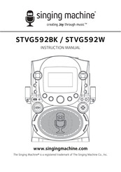 The Singing Machine STVG592W Instruction Manual