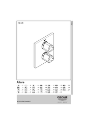 Grohe Allure 19 445 Manual
