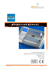 Merlin medical MC10 PLUS Operation Manual