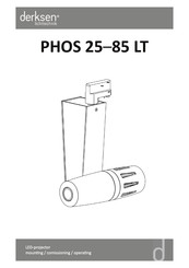 Derksen PHOS 85 LT Manual
