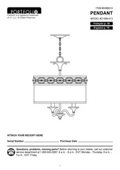 Portfolio 21588-013 Instruction Manual