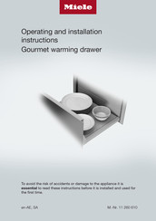 Miele ESW 7010 Operating And Installation Instructions