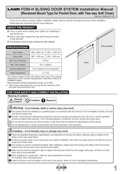 Lamp FD50-H User Manual And Assembly Manual