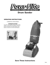 Powr-Flite SD800 Operating Instructions Manual