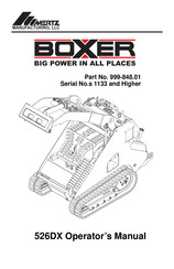 Mertz 999-848.01 Operator's Manual