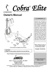 Stamina 55-6510A Owner's Manual