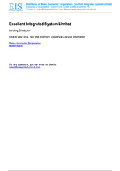 molex 63823-6800 Specification Sheet