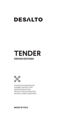 Desalto TENDER Assembly Instruction