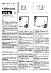 Enika P8 T Temp/RH/CR MS Quick Start Manual