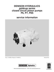 Denison Hydraulics Goldcup P8S Service Information