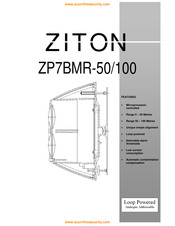 Ziton ZP7BMR-100 Quick Start Manual