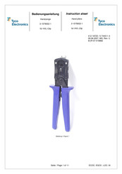 Tyco Electronics 3-1579002-1 Instruction Sheet