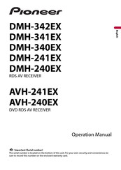Pioneer DMH-342EX Operation Manual