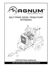 Magnum MTP6000S3 Operating Manual