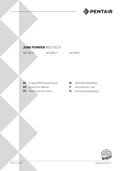 Pentair JUNG PUMPEN JP48306 Instruction Manual