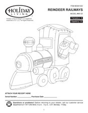 LF Holiday Living & Design 86125 Manual