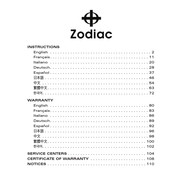 Zodiac 715 Manual