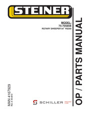 Schiller Grounds Care STEINER 75-70585B Owner's/Operator's Manual