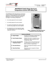 Johnson Controls MS4PMUHVT Quick Start Manual