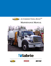 Labrie Automizer Versa Hand Maintenance Manual