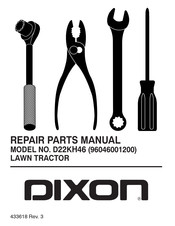 Dixon 96046001200 Repair Parts Manual