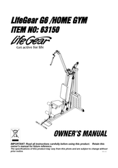 LifeGear 63150 Owner's Manual