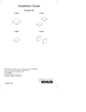Kohler K-9926 Installation Manual