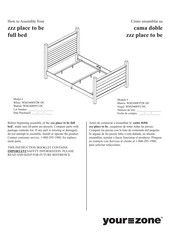 your zone zzz place to be WM2440FP2W-DC How To Assemble