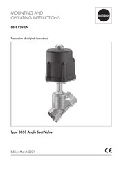 Samson EB 8139 EN Mounting And Operating Instructions