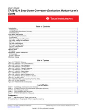 Texas Instruments TPS54331 User Manual