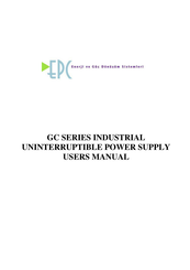 EPC GC Series User Manual