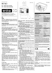 Enika P8 T 2C I Quick Start Manual