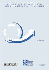 ZF Marine ZF 305 Series Operating Manual