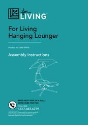 for Living 088-1899-8 Assembly Instructions Manual