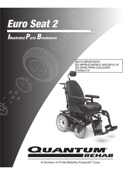 Pride Mobility QUANTUM REHAB Euro Seat 2 Manual
