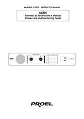 PROEL ACM6 Instruction Manual