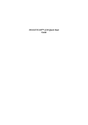 Hand Held Products 4230 Quick Start Manual