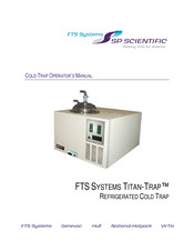 SP Scientific FTS SYSTEMS TITAN-TRAP Operator's Manual