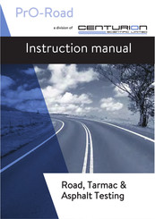 Centurion Scientific PrO-Road Instruction Manual