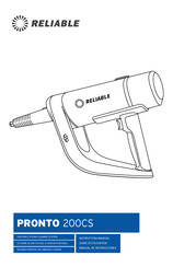 Reliable PRONTO 200CS Instruction Manual