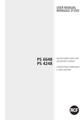 RCF PS 6648 User Manual