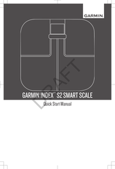 Garmin Index S2 Quick Start Manual