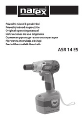 Narex ASR 14 ES Original Operating Manual