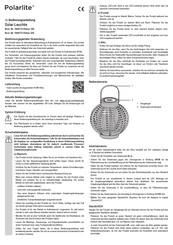 Polarlite 1644175 Operating Instructions Manual