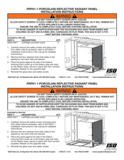 Napoleon PRP81-1 Installation Instructions