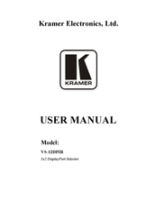 Kramer VS-12DPIR User Manual